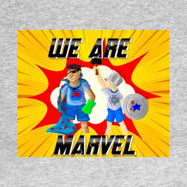 We Are Marvel Pod Full Logo by We Are Marvel Pod